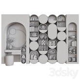 Trueliving 5 Loft Door Kids wardrobes Laminated Finish & PU Finish 8Ft *2Ft *9Ft -2438.4MM X 609MM X 2743.2MM)